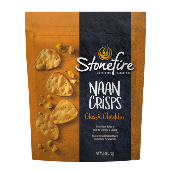 Bread Stonefire Classic Cheddar Cheese Crisps hero