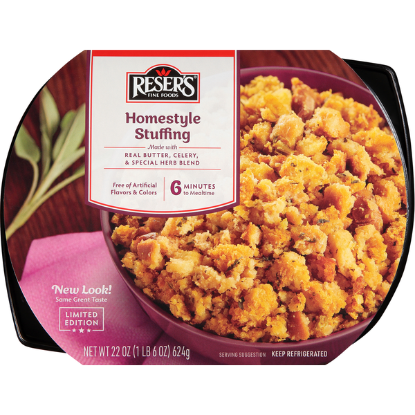 Meals Resers Fine Foods Homestyle Stuffing hero