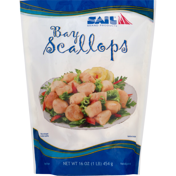 Frozen Shrimp & Shellfish Sail Bay Scallops hero