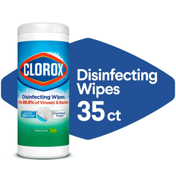 Cleaning Products and Supplies Clorox Disinfecting Wipes, Bleach Free Cleaning Wipes, Fresh Scent hero