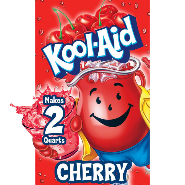 Cocoa & Drink Mixes Kool-Aid Unsweetened Cherry Artificially Flavored Powdered Soft Drink Mix hero