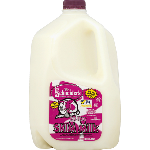 Milk Schneider's Milk, Fat Free, Skim hero