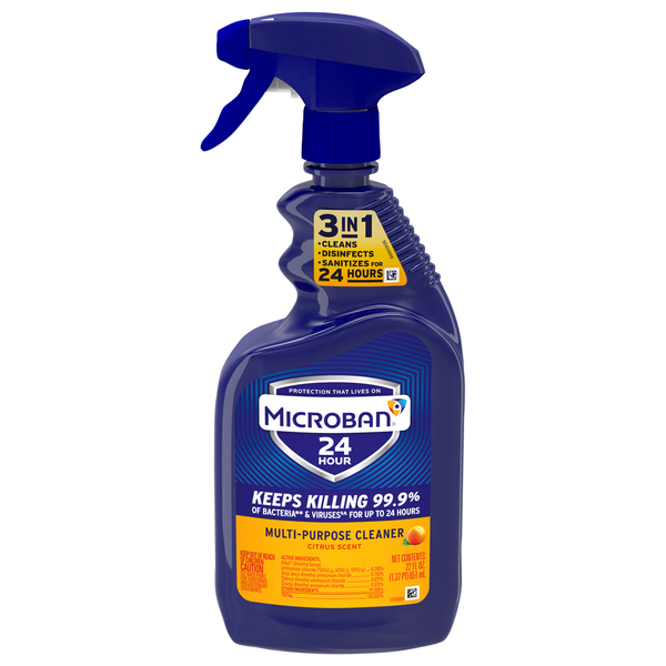 Cleaning Products Microban Multi-Purpose Cleaner, Citrus Scent hero