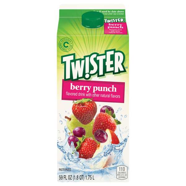 Refrigerated Twister Drink, Berry Punch hero