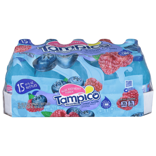 Juice & Nectars Tampico Blue Raspberry Fruit Punch, Juice Drink hero