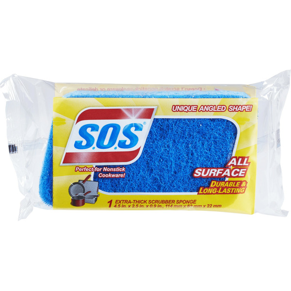 Cleaning Products and Supplies S.O.S All Surface Scrubber Sponge hero