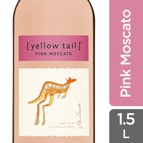 Blush Wine [yellow tail] Pink Moscato hero