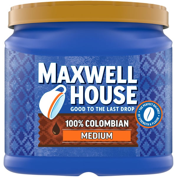 Coffee Maxwell House 100% Colombian Medium Roast Ground Coffee hero