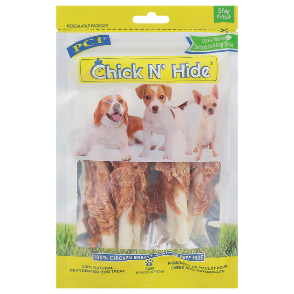 Dog Food & Care Chick N' Hide Dog Treat, 100% Natural, Dehydrated hero