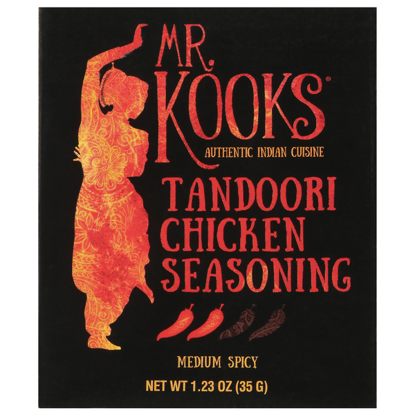 Spices & Seasonings Mr. Kook's Seasoning, Tandoori Chicken hero