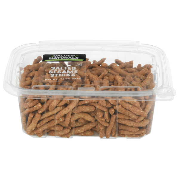 Chips & Pretzels Valued Naturals Salted Sesame Sticks hero