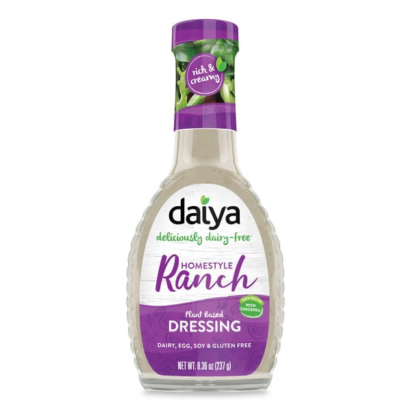 Salad Dressing & Toppings Daiya Dairy Free Homestyle Ranch Salad Dressing hero