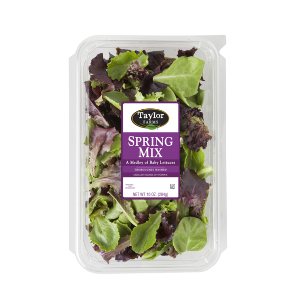 Packaged Vegetables & Fruits Taylor Farms Spring Mix hero