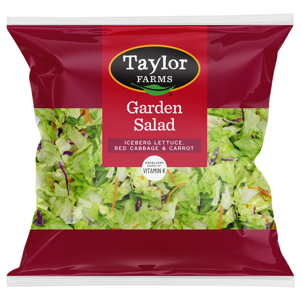 Prepared Soups & Salads Taylor Farms Garden Salad hero