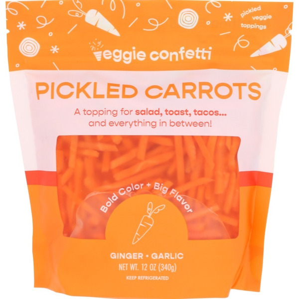 Veggie*Confetti Pickled Carrots hero