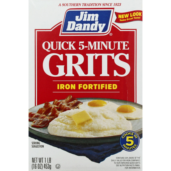 Hot Cereal & Pancake Mixes Martha White Jim Dandy Quick Grits, Iron Fortified hero