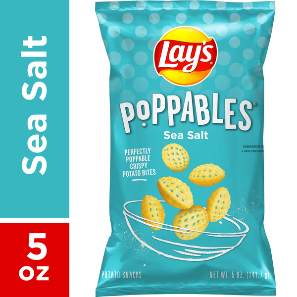 Potato Chips,Tortilla & Pretzels Lay's Sea Salt Snacks hero