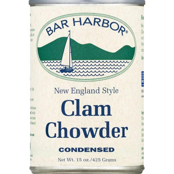 Soup, Broth & Bouillon Bar Harbor Clam Chowder, New England Style, Condensed hero