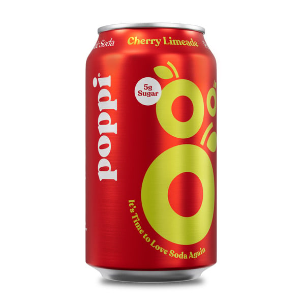 Soda & Soft Drinks Poppi Prebiotic Soda, Cherry Limeade hero