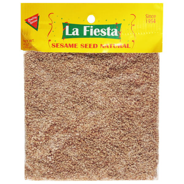 Whole & Ground Seeds La Fiesta Sesame Seed, Natural hero