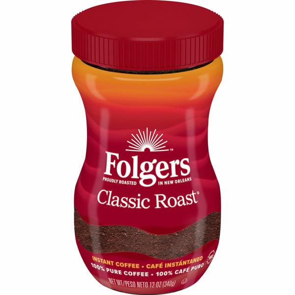 Coffee Folgers Instant Coffee hero