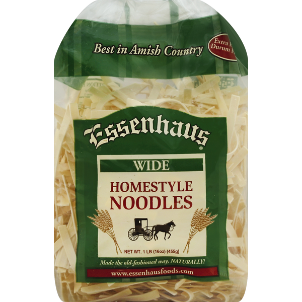 Dry Pasta Essenhaus Noodles, Homestyle, Wide hero