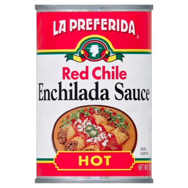 Latino Foods La Preferida Red Chile Enchilada Sauce, Hot hero