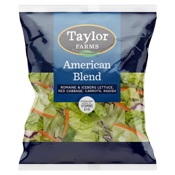 Packaged Vegetables & Fruits Taylor Farms American Blend hero