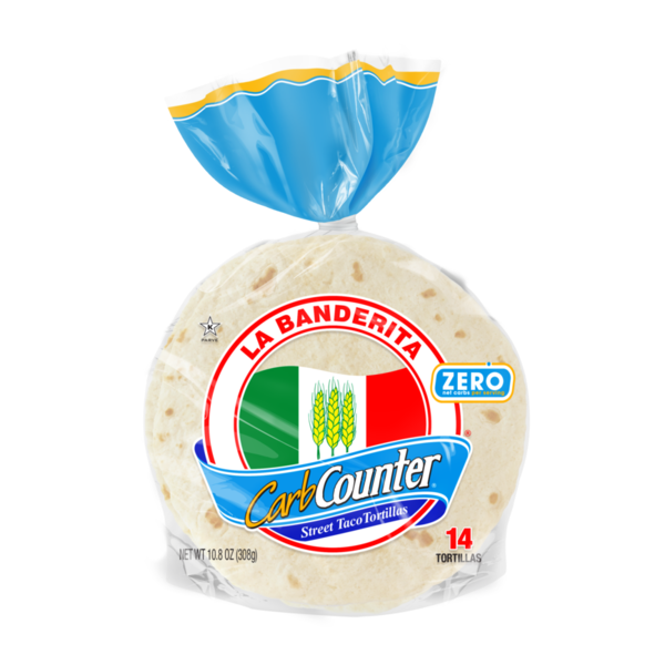 Tortillas & Flat Bread La Banderita Carb Counter Street Taco 4.5" Tortillas, Keto Certified hero