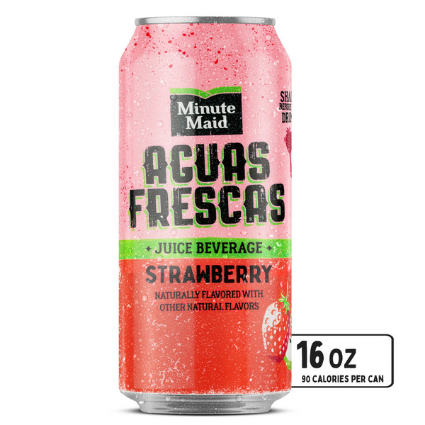 Juice & Nectars Minute Maid Aguas Frescas Strawberry hero