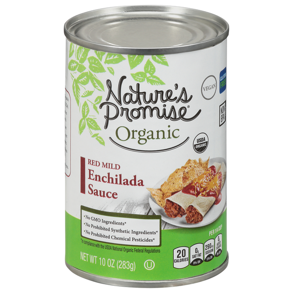 Mexican/Hispanic/Latino Foods Nature's Promise Enchilada Sauce hero