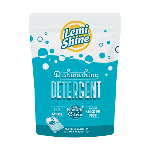 Dish Detergents Lemi Shine Dishwashing Detergent, Combo Pacs hero