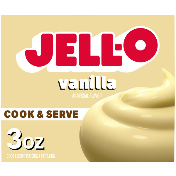 Doughs, Gelatins & Bake Mixes Jell-O Vanilla Pudding & Pie Filling Mix hero