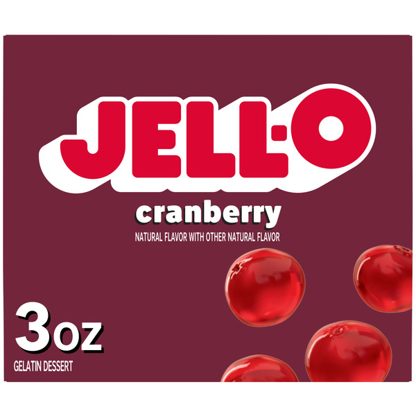 Doughs, Gelatins & Bake Mixes Jell-O Cranberry Gelatin Dessert Mix hero