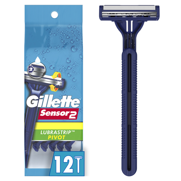 Shave Needs Gillette Sensor 2 Pivot Disposable Razors hero