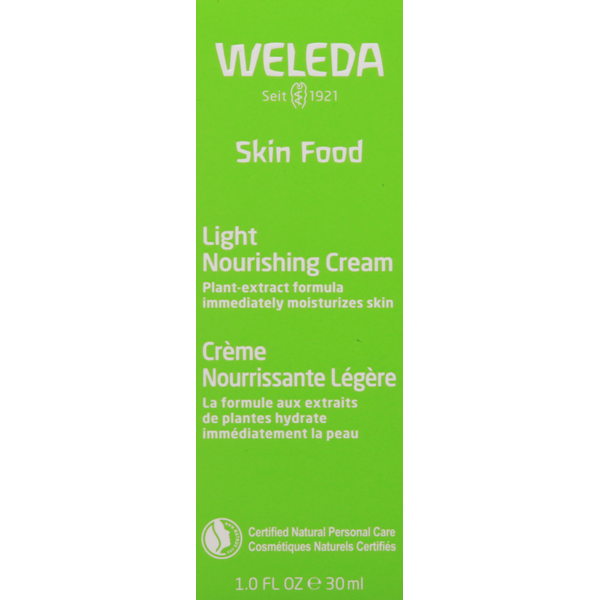 Beauty Weleda Light Nourishing Cream, Skin Food hero