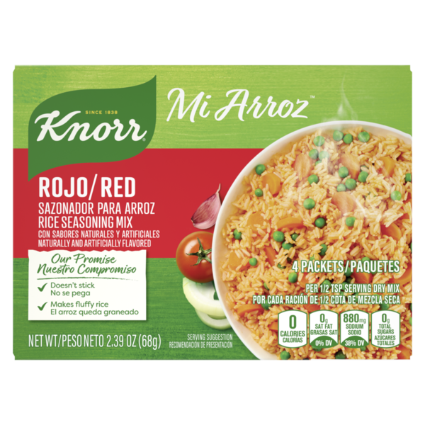 Spices & Seasonings Knorr Rice Seasoning Mix Rojo/Red hero