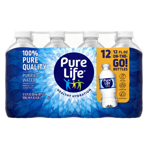 Pure life Purified Water hero