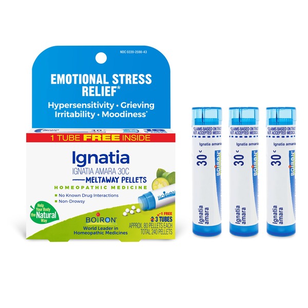 Boiron Ignatia Amara 30c, Homeopathic Medicine for Emotional Stress Relief hero