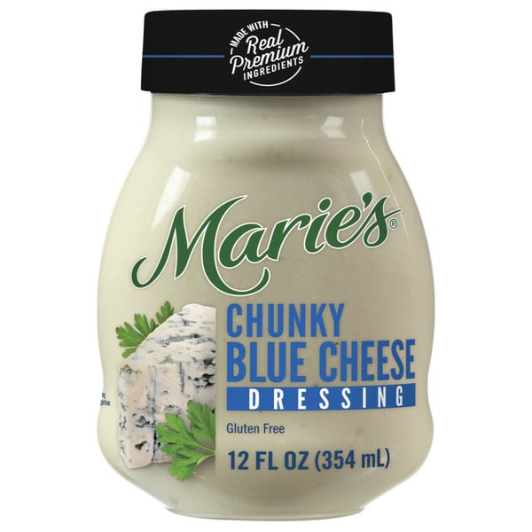 Salad Dressing & Toppings Marie's Dressing Chunky Blue Cheese Jar hero