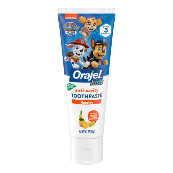 Oral Hygiene Orajel Kids Paw Patrol Anti-Cavity Fluoride Toothpaste hero