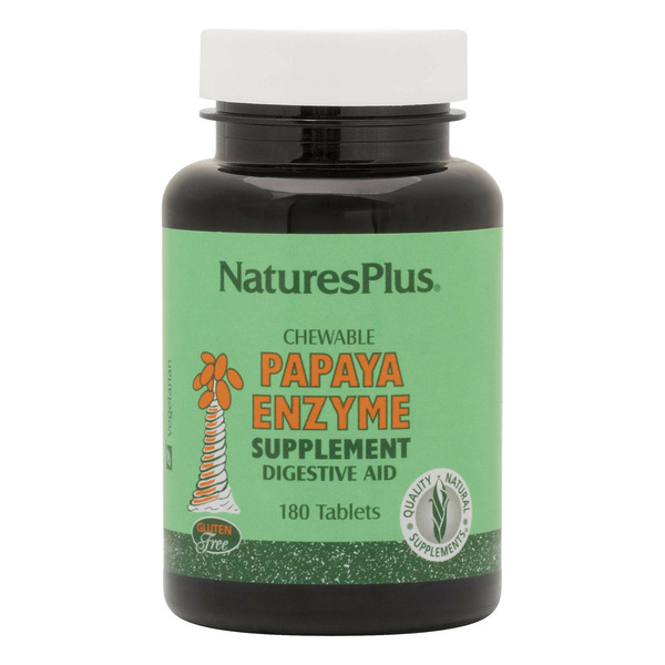 NaturesPlus Papaya Enzyme Chewables hero