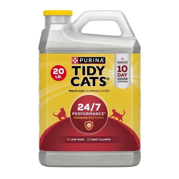 Cat Litter & Supplies Purina Tidy Cats Clumping Cat Litter, 24/7 Performance Multi Cat Litter hero