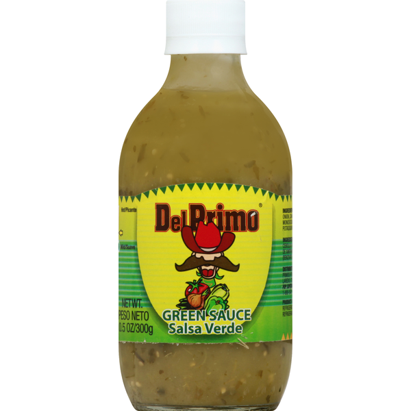 Condiments Del Primo Sauce, Green hero