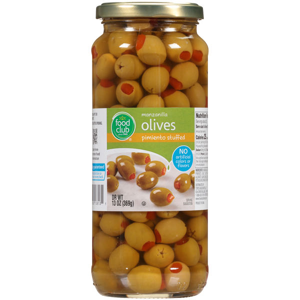 Pickled Goods & Olives Food Club Pimiento Stuffed Manzanilla Olives hero