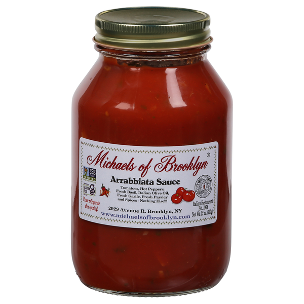 Pasta Sauce Michael’s of Brooklyn Sauce, Arrabbiata hero