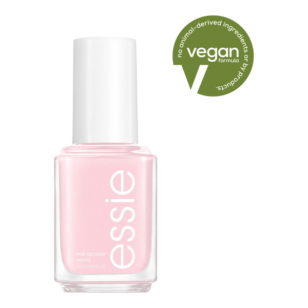 Makeup essie salon-quality nail polish, 8-free vegan, baby pink, Pillow Talk-The-Talk hero