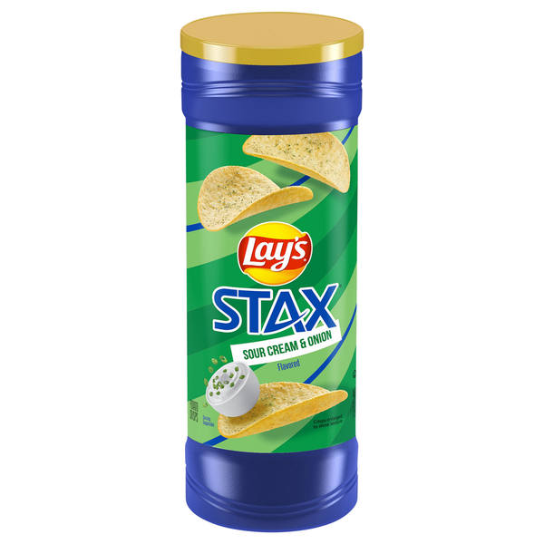 Chips & Pretzels Lay's Potato Chips, Sour Cream & Onion hero