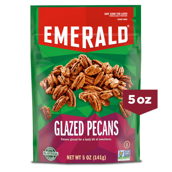 Nuts, Seeds & Dried Fruit Emerald Glazed Pecans hero