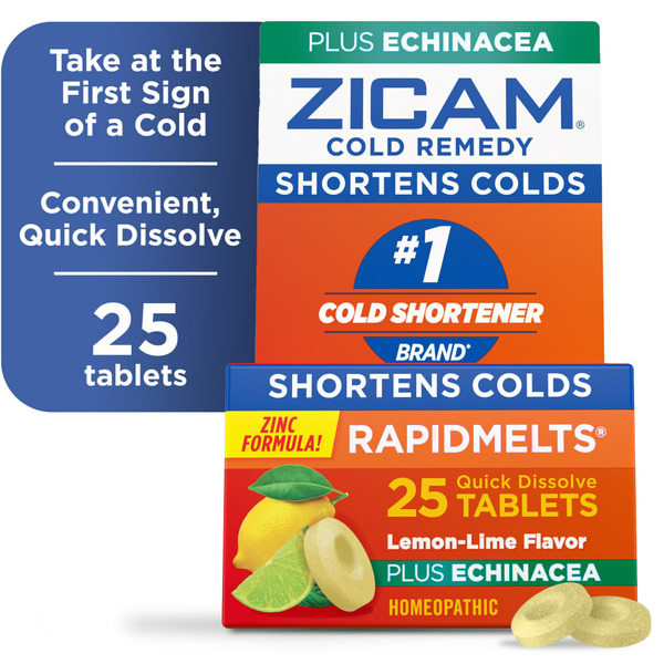 Cold, Flu & Allergy Zicam Cold Remedy Zinc Rapidmelts hero